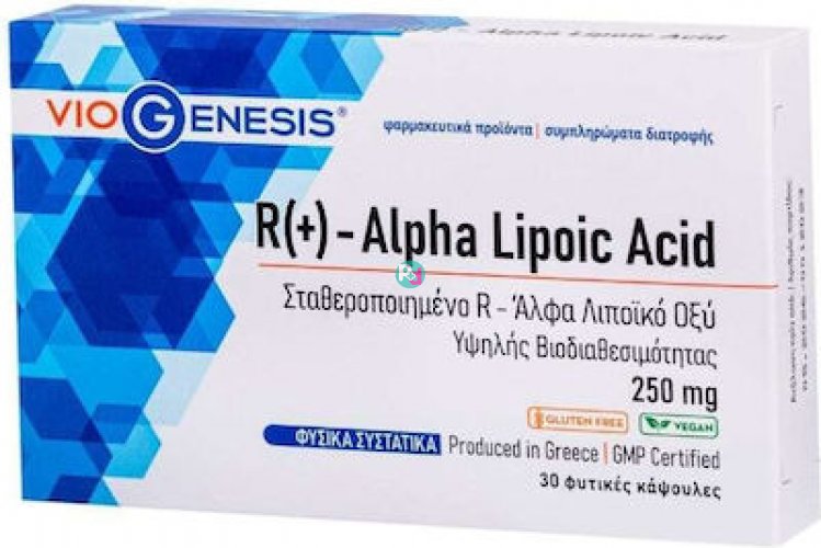 Viogenesis R(+) - Alpha Lipoic Acid 30Caps